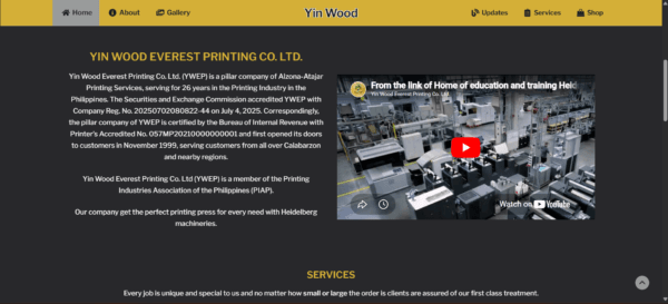 Yinwood page