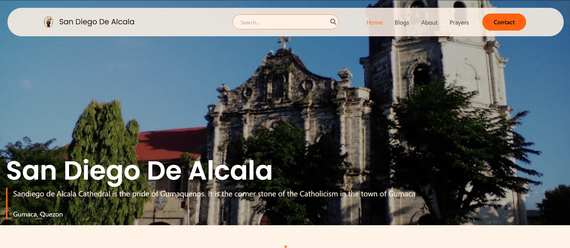 St. Michael The Archangel Mission Center — website screenshot
