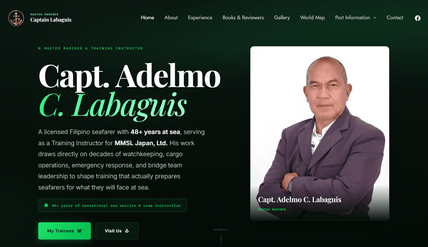 UPH Shrine — website screenshot